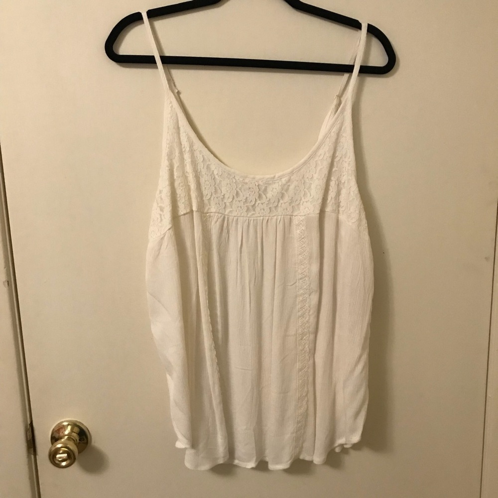 White tank top